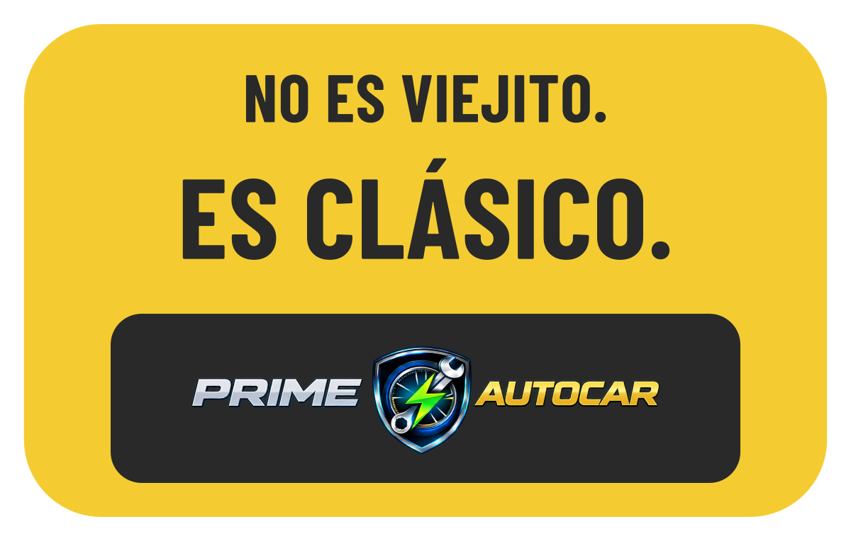 No es viejito. Es clásico sticker