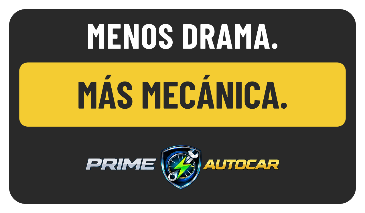 Menos drama. Más mecánica sticker