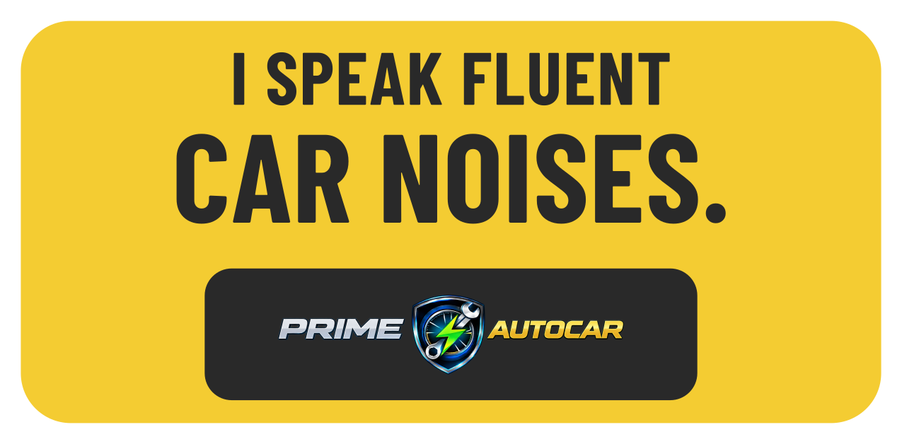 I speak fluent car noises sticker