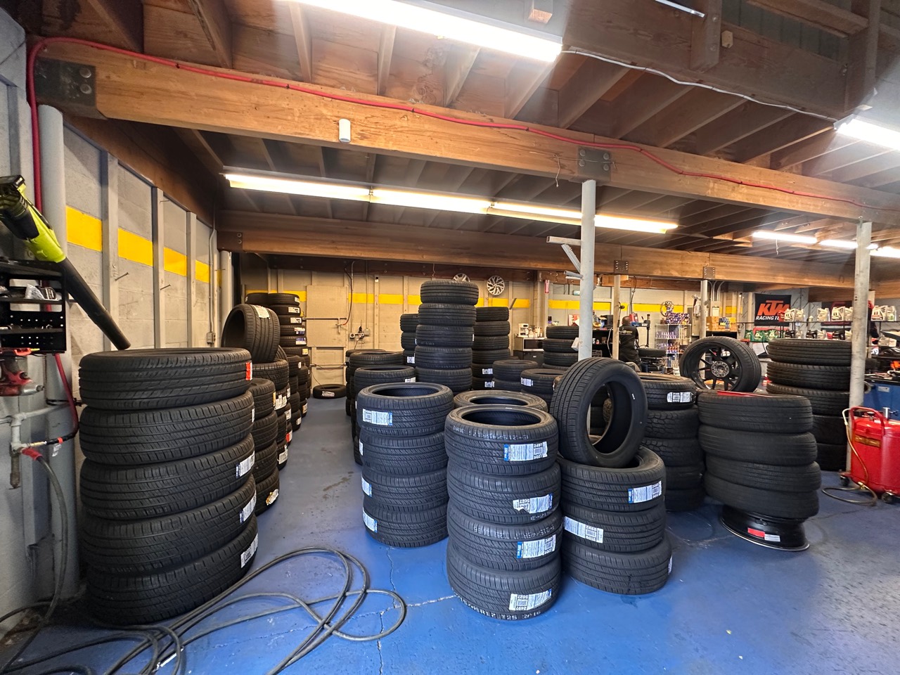 New tire inventory