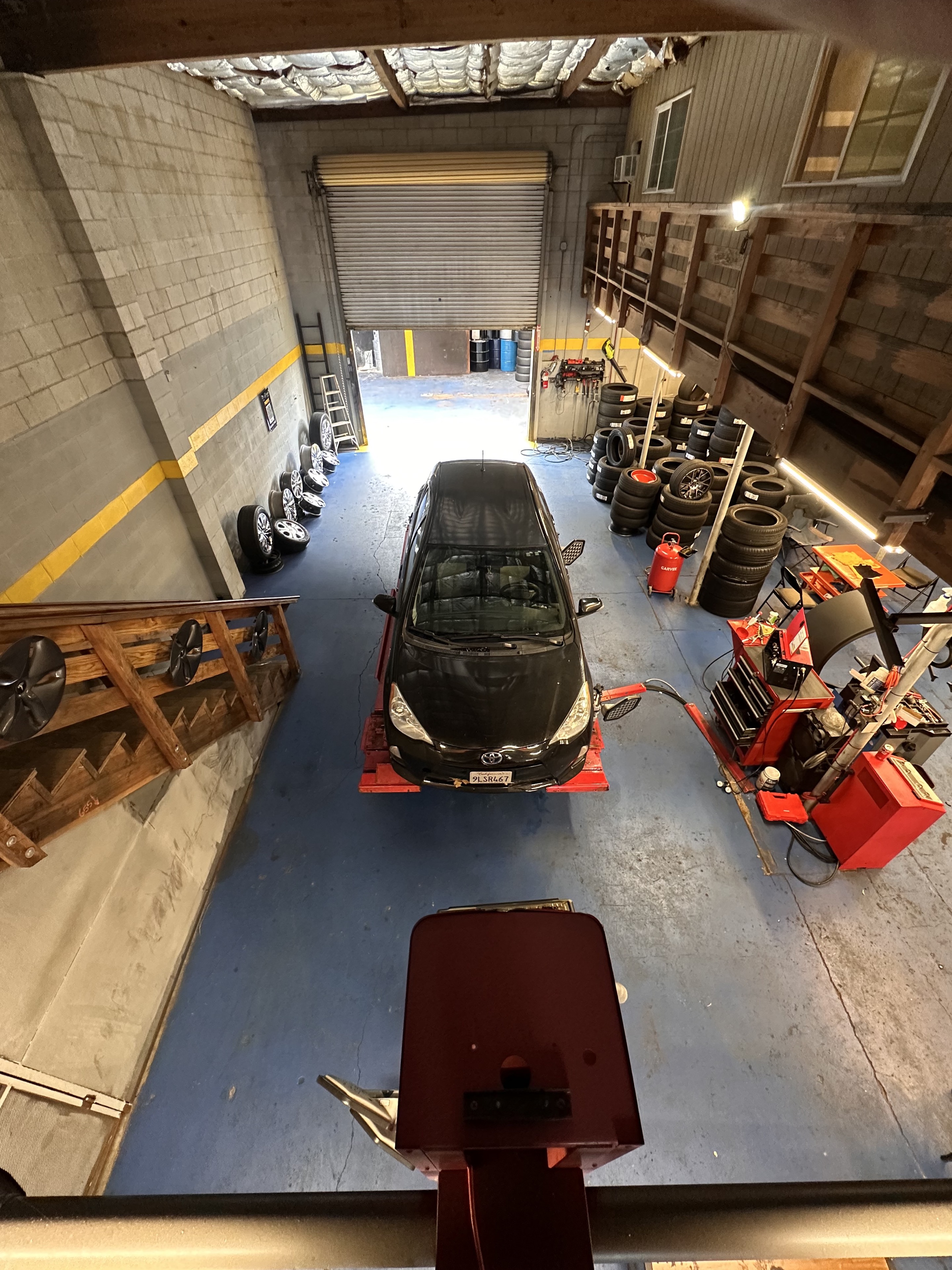 Main service bay